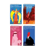 Kırık Kanatlar + Bir Safdilin Hatıra Defteri + Üç Yıl + Şeytan'ın Günlüğü- 4 Kitap Set