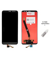Tkgz Mate 10 Lite Uyumlu Lcd Ekran Dokunmatik -A- KaLite SİYAH + B-7000