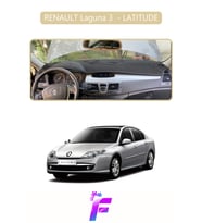 RENAULT LAGUNA 3 Uyumlu Torpido Örtüsü Yansıma Önleyici Tam Koruma Hızlı ve Kolay Montaj J85