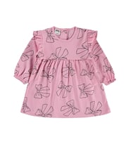 Civil Baby Fiyonk Empirme 6-18 Ay Jile ve Elbise - Pembe