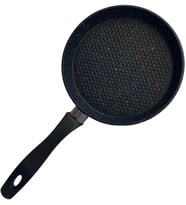 Mini Granit Sos Tavası, Uzak Doğu Omlet ve Sos Hazırlama Tavası, Yapışmaz ve Dayanıklı Yüzeyli Şık Pişirme Tavası (Oval)