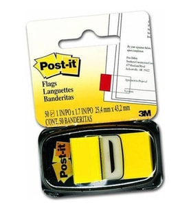 Post-It Index İşaret Bandı Sarı 50 Yaprak 680-5 Post-It