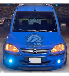 Opel Combo 2002-2014 Uyumlu H lip Esnek Ön Lip 2 Parça Karlık Ön Ek Tampon Altı Dil