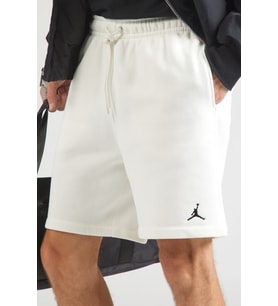 Nike Jordan Brooklyn Fleece Men's Shorts Erkek Pamuklu Şort Beyaz