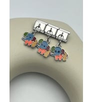 Çelik Silver Renkli Fil Sallantılı Nomi Charm - 25crm107