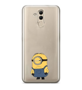 Huawei Mate 20 Lite Uyumlu Baskılı Yumuşak Silikon Şeffaf Telefon Kılıfı