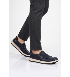 Voyager Erkek Kum Nubuk Hakiki Deri Kolay Giyilebilir Hafızalı Rahat Taban Casual Ayakkabı Loafer 6501 M