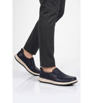 Voyager Erkek Kum Nubuk Hakiki Deri Kolay Giyilebilir Hafızalı Rahat Taban Casual Ayakkabı Loafer 6501 M