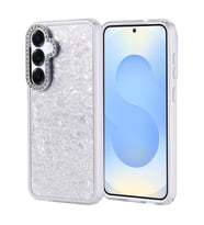 Samsung Galaxy S25 Plus Uyumlu Kılıf Taşlı Tasarımlı Zore Kapi Kapak