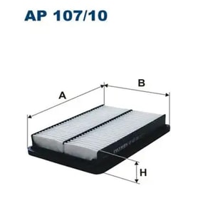 FILTRON AP10710 Hava Filtresi 281132P300