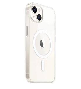 Mey İthalat® iPhone 15 Plus Kılıf Magneticsafe Şeffaf Silikon - Şeffaf
