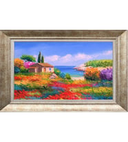 GÜMÜŞ ÇERÇEVELİ TABLO N1004
