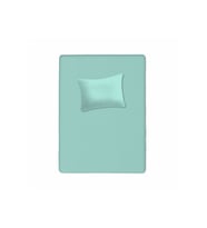 %100 Pamuklu Bebek Aparalı Çarşaf 115x150 + Bebek Yastık Kılıfı 35x45