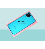 Tkgz - Samsung Galaxy M12 FULL KASA Arka Kapak Batarya Kapağı - YEŞİL