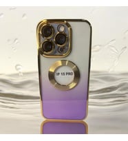 iPhone 15 Pro magsafe özellikli klasik kaliteli silikon telefon kılıfı (Mor)