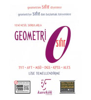 Karekök Yayınları Tyt-Dgs-Kpss-Ales Geometri Sıfır