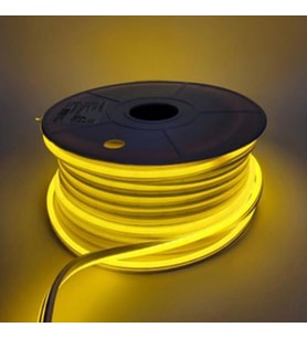 Neon Led Altın Sarısı Renk 5 Metre -12 Volt Uyumlu