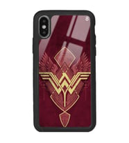 iPhone Xs Wonder Woman Tasarımlı Glossy Telefon Kılıfı