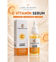 Moonlife - C Vitamini Serum (%5 C Vitamini & %5 Niacinamide & %2 Arbutin)