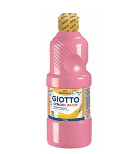 Giotto School Paint 500Ml Pembe Guaj Boya 535306