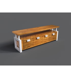 Ntconcept Arona Masif Ahşap Tv Stand