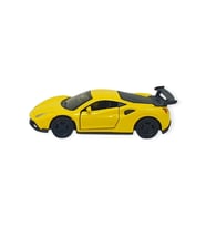 Çek Bırak Metal Küçük Arabalar 8 cm - 6411A-17 - Sarı - 1 ADET