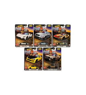 Hot Wheels Premium 5’Li Set – Maserati Mc20, Mercedes-Benz Clk63 Amg, Ford Gt, Toyota Altezza, Tacom