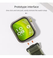Lexroo Huawei Watch Fit 5/Fit 5 Pro/Fit 4/Fit 4 Pro/Fit 3 ile Uyumlu Kordon Nefes Alan Fit5 Kordon