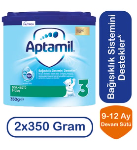 Aptamil Devam Sütü 3 Numara 350 gr 2 li Paket