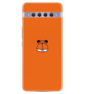 TCL 10 Plus Kılıf Silikon Desen Garfi 1733