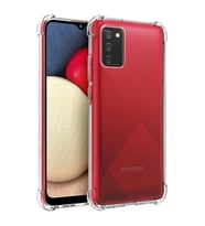 SM Galaxy A02S - M02S Anti-Drop Shockproof Darbe Emici Silikon Kılıf-(5775) - SSSSSS2532-1935