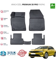 OPEL ASTRA L ARACA ÖZEL 3D PASPAS 2022 2023 2024 2025