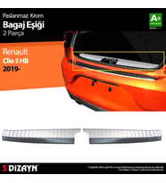 Renault Clio 5 Krom Bagaj İç Eşiği 2 Prç.2019 Üzeri
