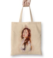 Taeyeon 02 Bez Çanta Uzun Saplı