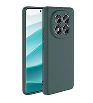 Xiaomi Redmi Note 14 Pro 5g Kılıf Nano İçi Kadife Silikon - Koyu Yeşil