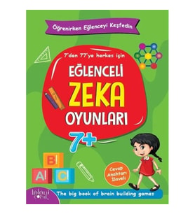 Eğlenceli Zeka Oyunları - Yeşil Kitap - Öğrenirken Eğlenceyi Keşfedin
