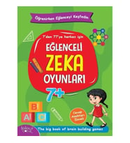Eğlenceli Zeka Oyunları - Yeşil Kitap - Öğrenirken Eğlenceyi Keşfedin