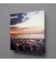 YAĞMUR DAMLALARI KANVAS TABLO 25x25cm (Karışık)