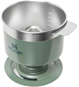 Stanley Pour Over Paslanmaz Çelik Kahve Demleyici, Yeşil (Hammertone Green), 1-6 Bardak