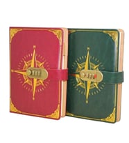Özel Tasarım Şifreli Deri Defter