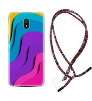 Xiaomi Redmi 8A 8 Pro 9C 9T 10C 11T Pro Kılıf Boyun Asklı Rasta Silikon Renk Cümbüşü 1631