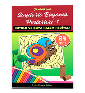 Sayılarla Boyama Posterleri-1