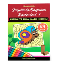 Sayılarla Boyama Posterleri-1