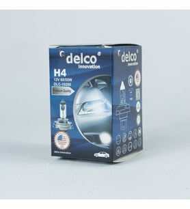 Delco U.s.a H4 +%30 Fazla Işık 12 Volt 45t Tablalı Ampul 60/55w