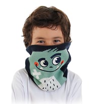 Canavar Erkek Çocuk Triko Boyunluk (Lacivert)