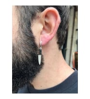 Unisex Bıçak Küpe (Metal)