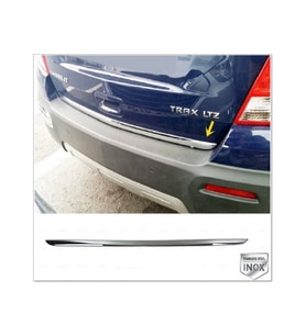 Chevrolet Trax Krom Bagaj Alt Çıtası 2012> Paslanmaz Çelik