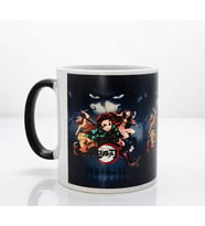 Porselen Renk Değiştiren Demon Slayer Kupa Bardak - Model 2 (Çok Renkli)