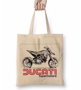 Ducati Hypermotard Bez Çanta Uzun Saplı