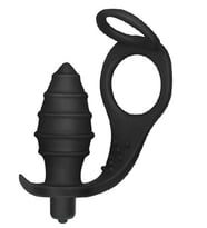 OdinsShop Penis Halkalı Titreşimli  Penetratör Plug Masturbatör
